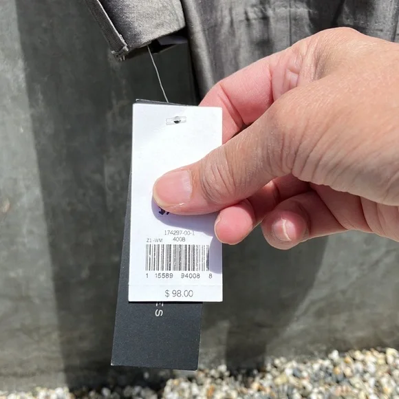 New! Lightweight BR Avery Silk/Rayon Cropped Pants size 12 - Picture 5 of 7